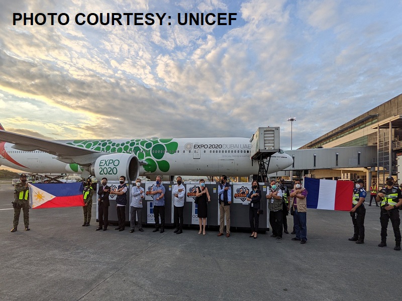 Dagdag na suplay ng Pfizer at AstraZeneca COVID-19 vaccines dumating sa bansa