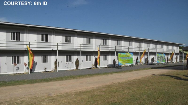 Bagong Isolation Facility ng 6th Infantry Division binuksan sa Maguindanao