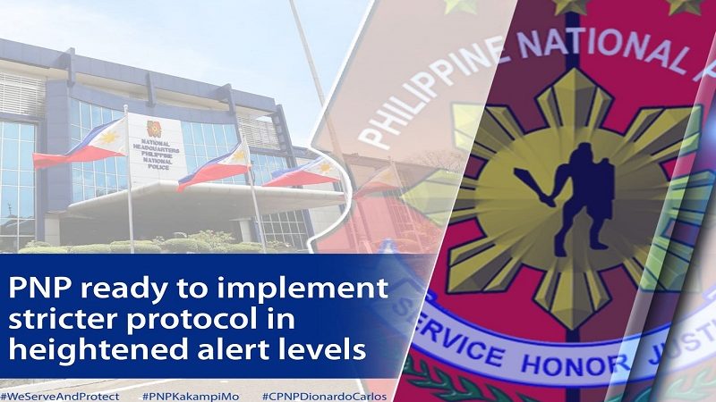 Alert Level 3 protocols mahigpit na ipatutupad ng PNP sa NCR