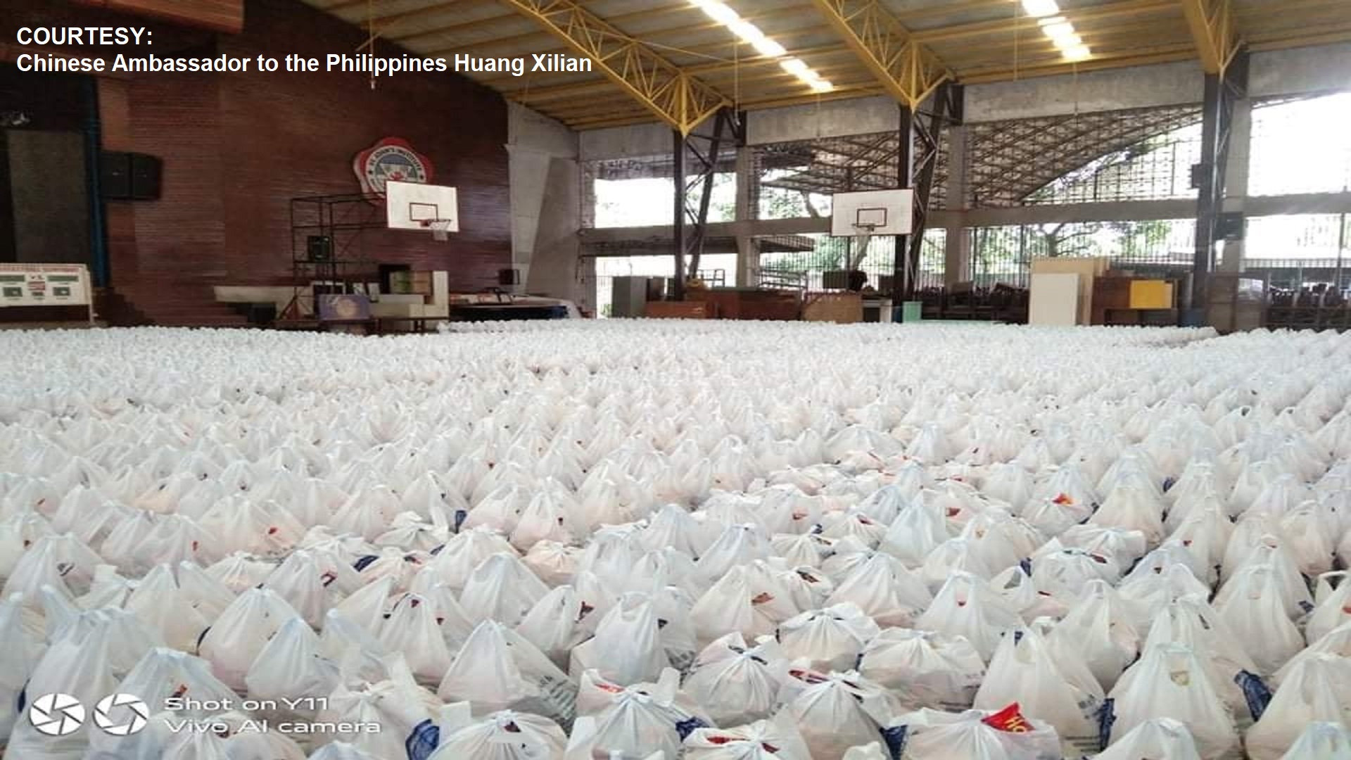 10,000 relief bags naipamahagi ng Chinese Embassy sa mga nasalanta ng Typhoon Odette