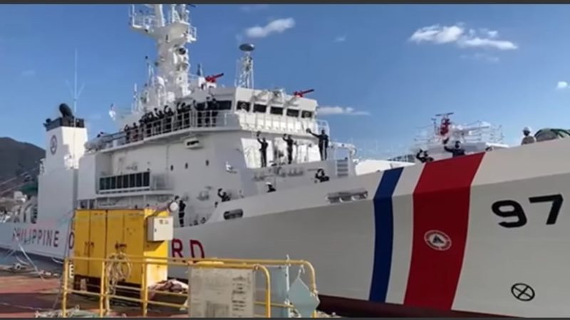 Multi-role response vessel ng Coast Guard nagsimula nang maglayag patungong Pilipinas galing Japan