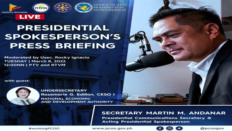 PCOO Sec. Martin Andanar itinalaga bilang acting presidential spokesperson