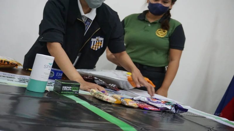 Mahigit P5.7M na halaga ng nakumpiskang illegal drugs nai-turn over na ng Customs sa PDEA