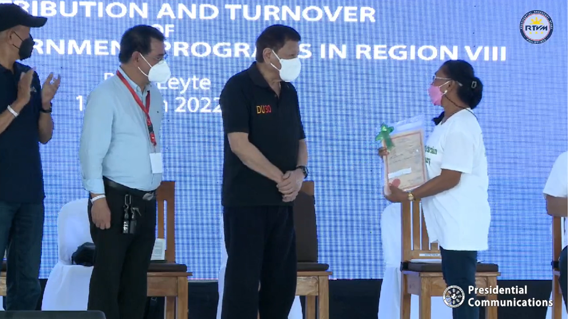 446 Agrarian Reform beneficiaries sa Palo, Leyte nabigyan ni Pangulong Duterte ng Certificate of Land Ownership