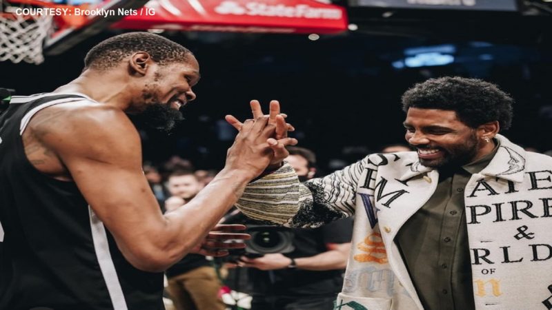 Brooklyn Nets pinagmulta ng NBA matapos payagan sa courtside ang unvaccinated na si Kyrie Irving