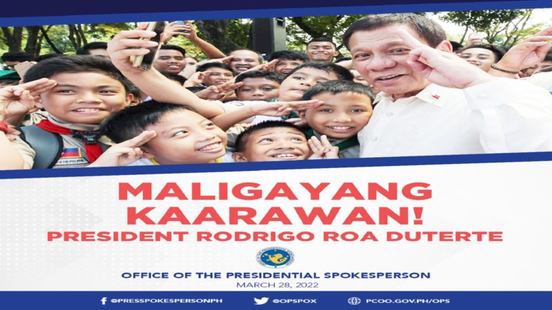Malinis, patas at tapat na eleksyon, birthday wish ni Pangulong Duterte