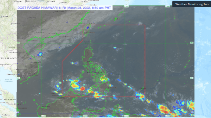 LPA magpapaulan sa Palawan at ilang lalawigan sa Mindanao