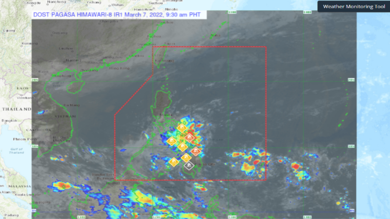 LPA sa Surigao del Sur magpapaulan sa malaking bahagi ng bansa