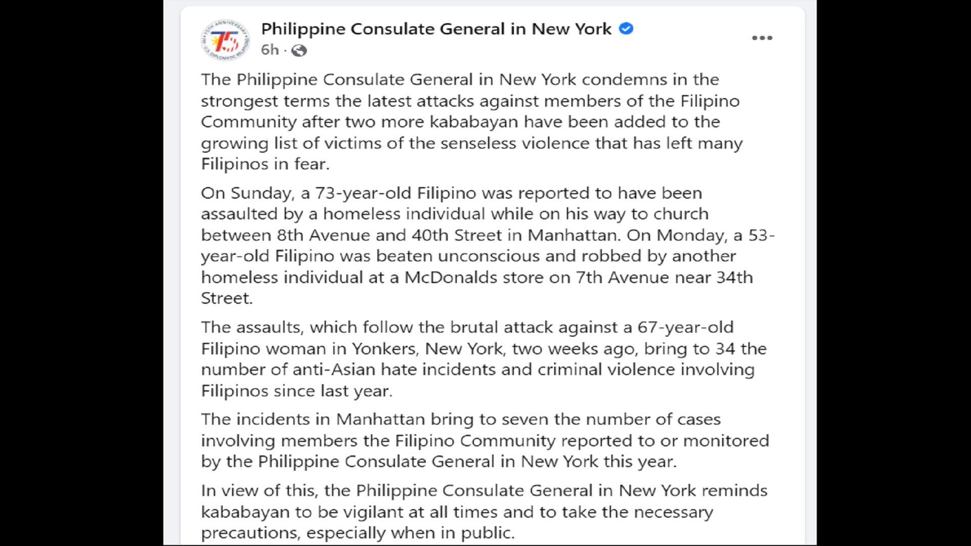 2 Pinoy pinagnakawan, ginulpi sa New York