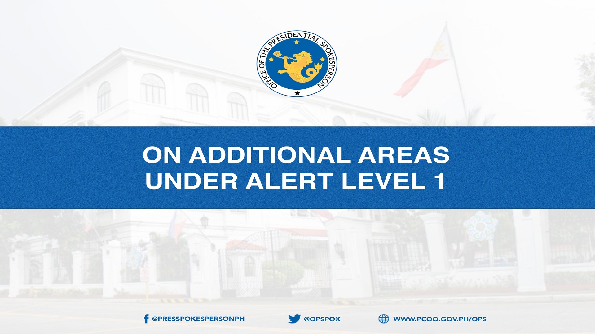 Mas marami pang lugar isinailalim sa Alert Level 1