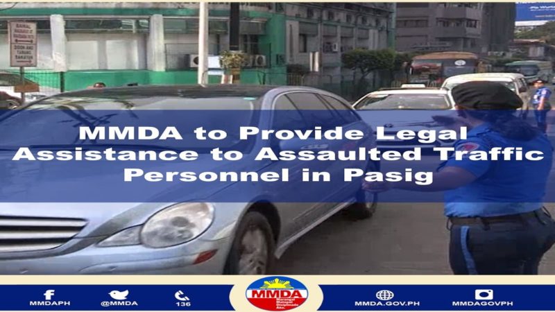 MMDA tiniyak ang pagsusulong ng kaso sa motoristang nanakit ng isang traffic enforcer sa Pasig City