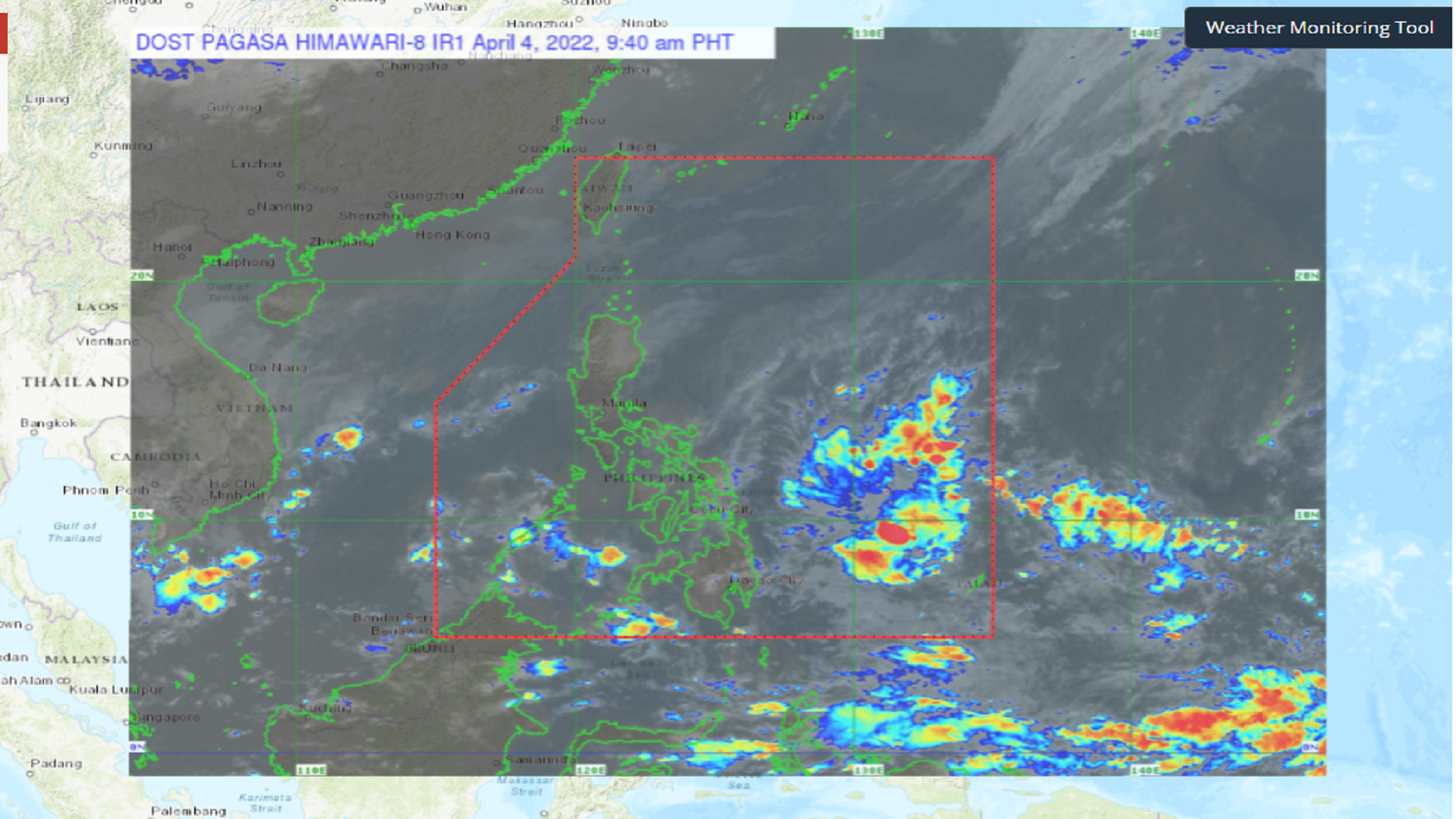 LPA binabantayan ng PAGASA sa bahagi ng Eastern Samar