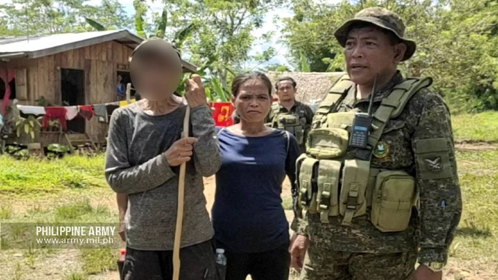 63-anyos NPA leader sa Davao Del Norte sumuko sa militar