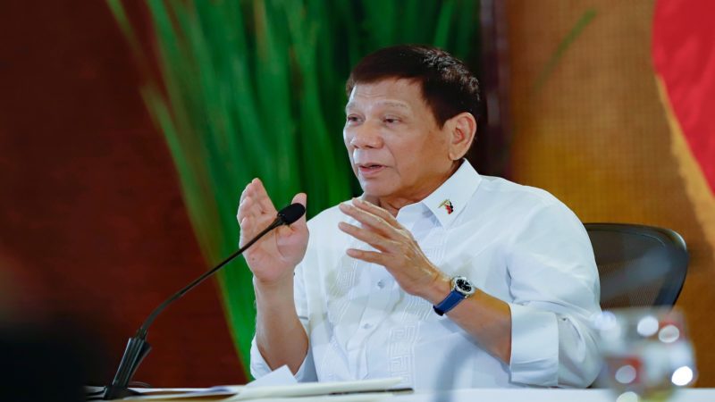 Pulis at military dapat automatic na exempted sa gun ban ayon kay Pangulong Duterte