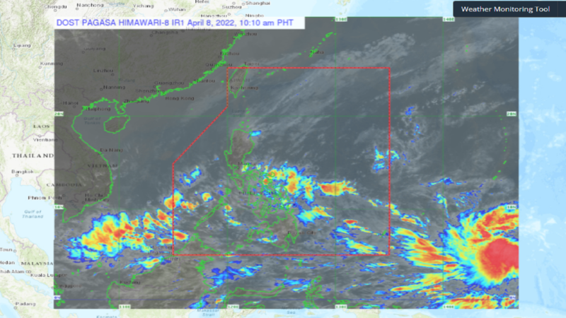 Binabantayang LPA ng PAGASA sa Surigao City posibleng maging ganap na bagyo