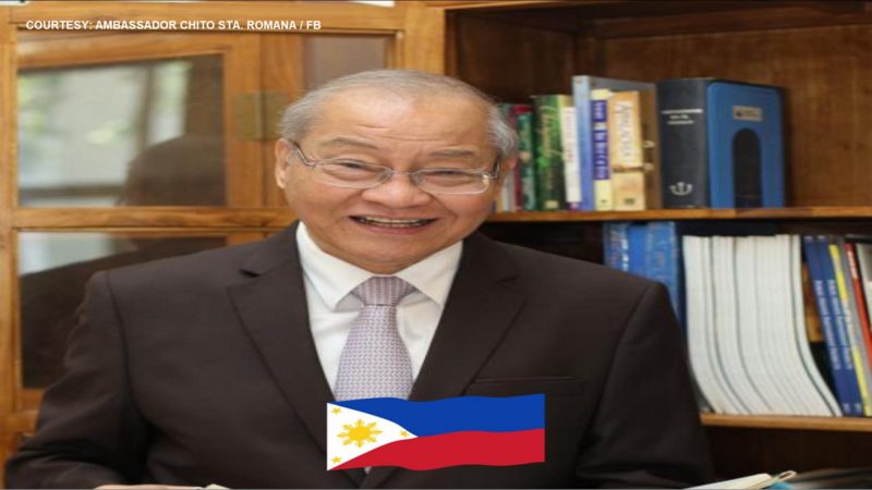 Ambassador ng Pilipinas sa China na si Chito Sta. Romana, pumanaw na