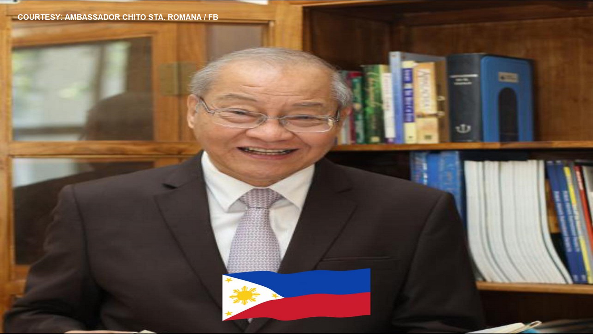 Ambassador ng Pilipinas sa China na si Chito Sta. Romana, pumanaw na