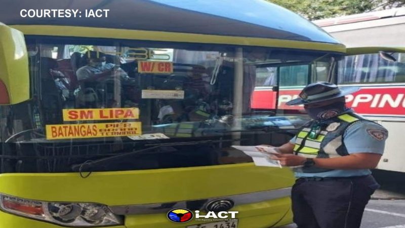 “Oplan Harabas” sinimulan na ng PDEA, IACT at LTO; 77 bus drivers sa PITX at Araneta Center isinailalim sa drug test