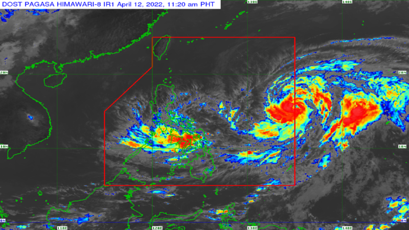 Typhoon ‘Malakas’ nakapasok  na sa bansa; pinangalanang ‘Basyang’ ng PAGASA