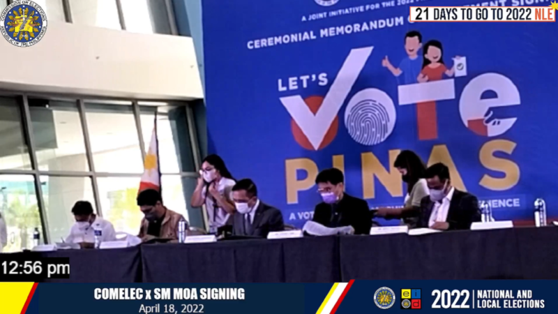 Comelec magsasagawa ng Vote Counting Machine Demo & Experience sa mga mall ng SM