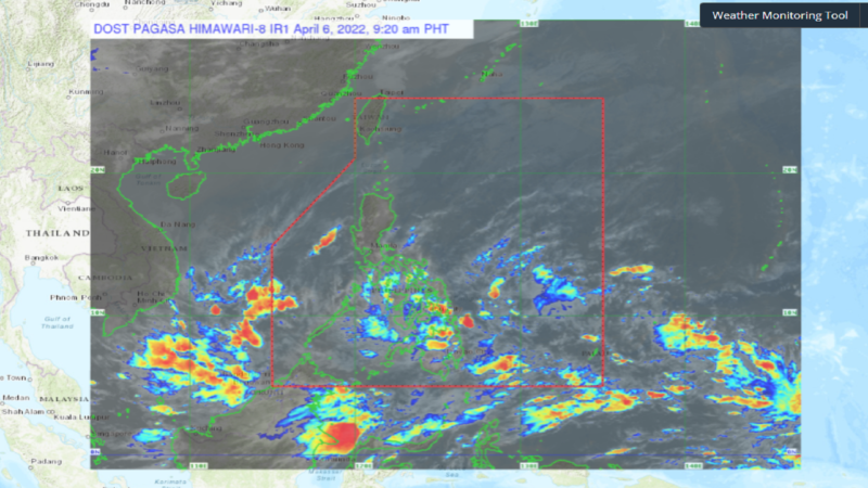 Visayas, Mindanao at Palawan uulanin ngayong araw dahil sa LPA