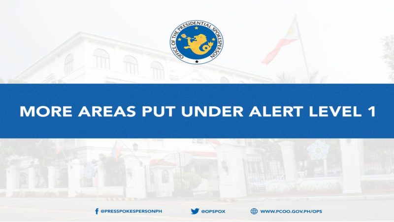 Metro Manila, marami pang lugar sa bansa sasailalim pa rin sa Alert Level 1 hanggang May 31