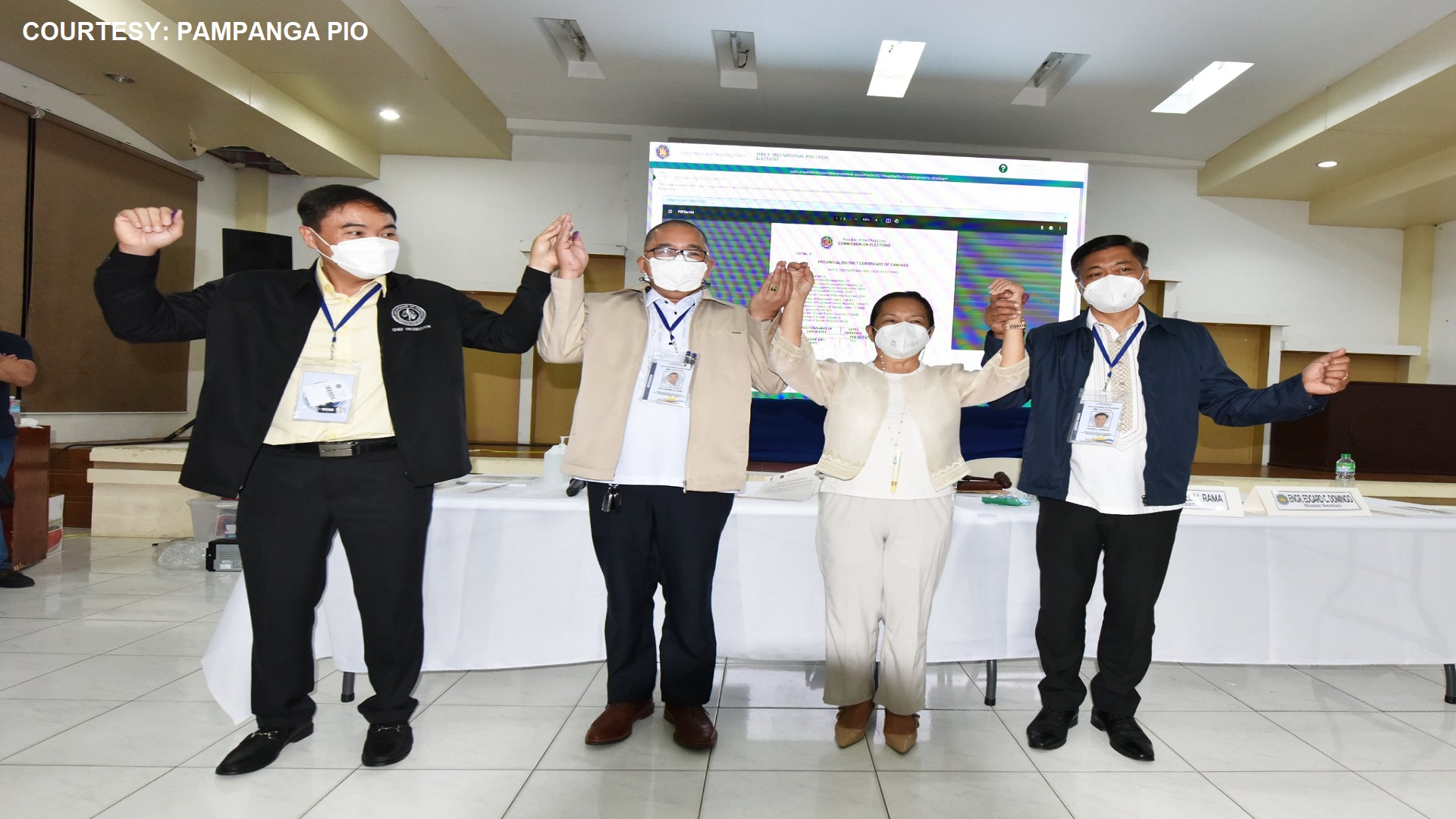 Dating Pangulong Arroyo naiproklama na bilang nanalong kongresista sa Pampanga