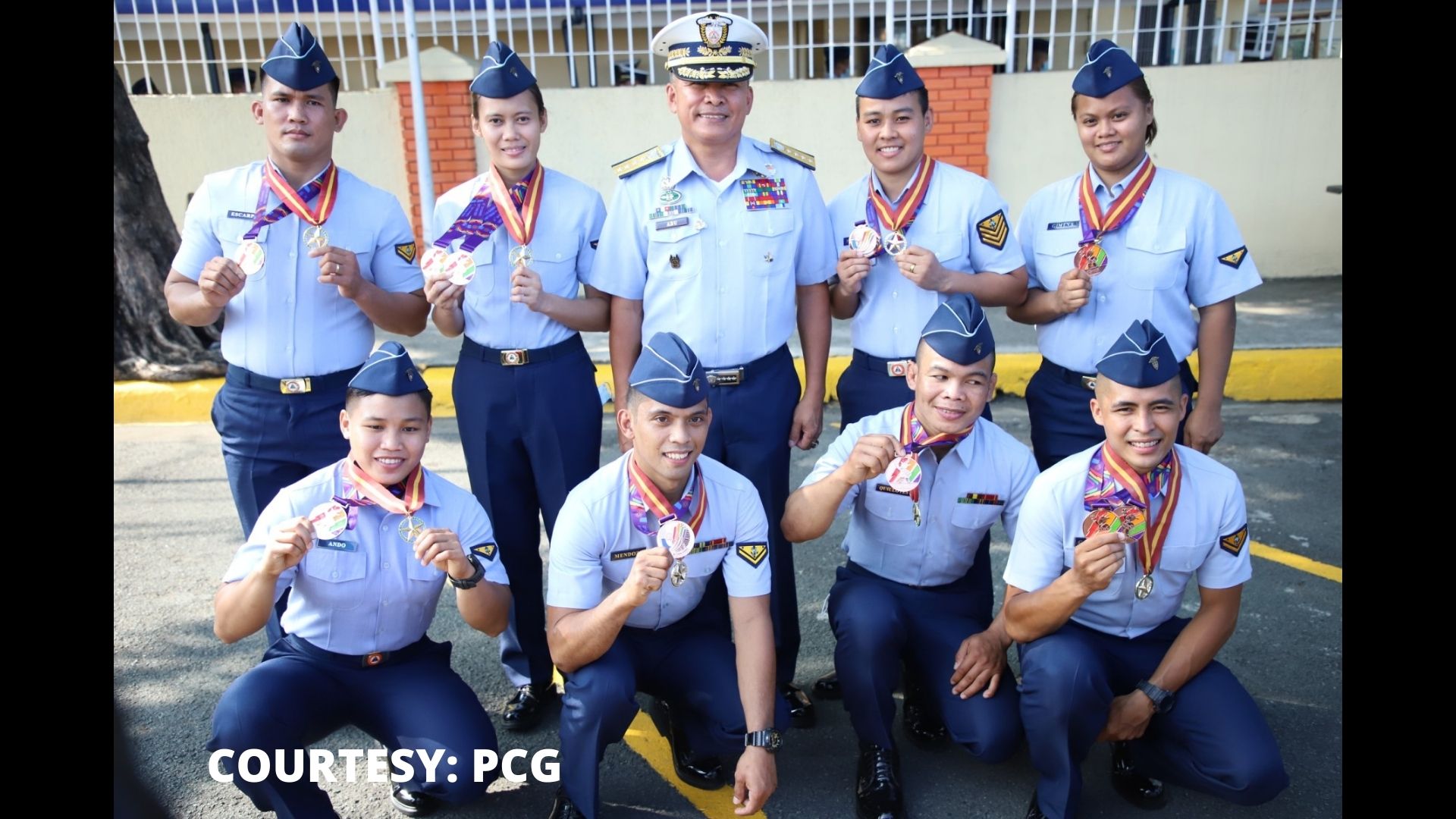 Coast Guard personnel na nagtagumpay sa katatapos na SEA Games binigyang pagkilala