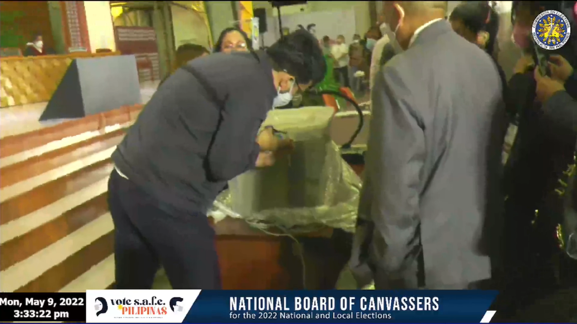 Comelec en banc pormal nang nag-convene bilang National Board of Canvassers