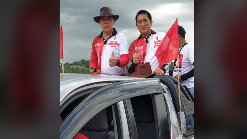 WATCH: Tinaguriang “Team Generals” sa Montalban nagdaos ng caravan at grand rally