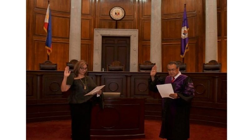 Justice Maria Filomena Singh nanumpa sa puwesto bilang bagong SC justice