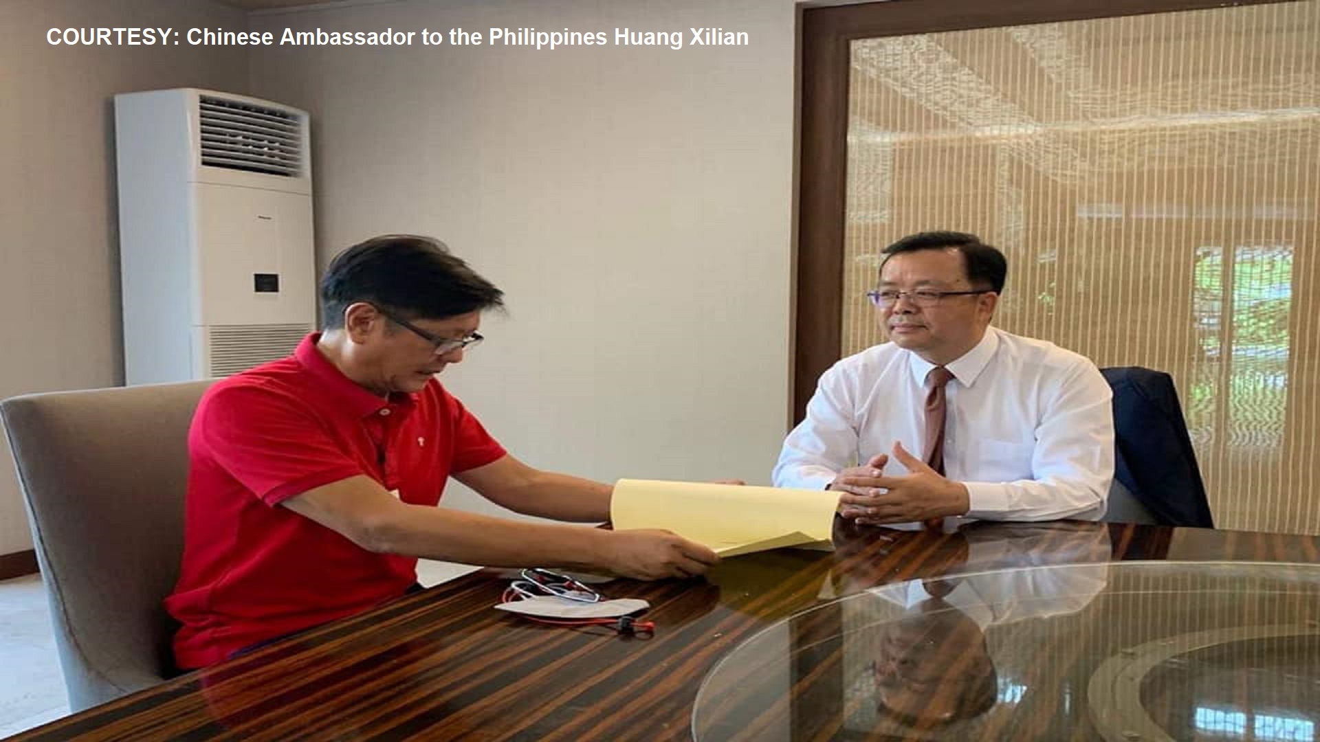 Chinese Ambassador to the Philippines Huang Xilian nag-courtesy visit kay BBM