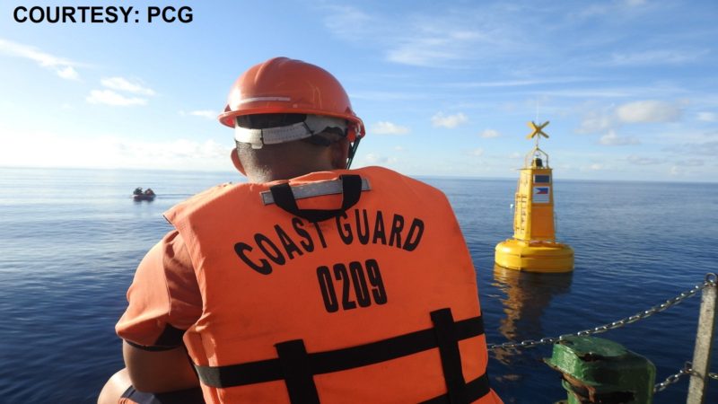 Coast Guard matagumpay na nakapaglagay ng navigational buoys sa West PH Sea