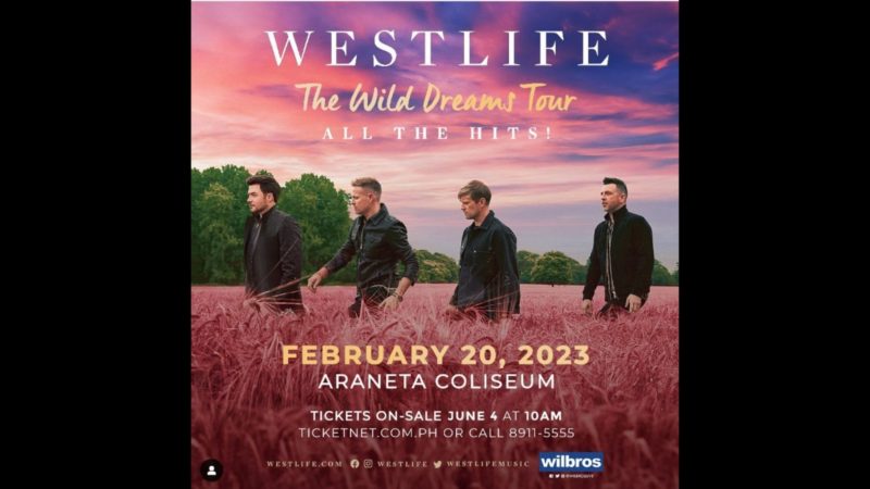 Westlife may concert sa Pilipinas sa susunod na taon