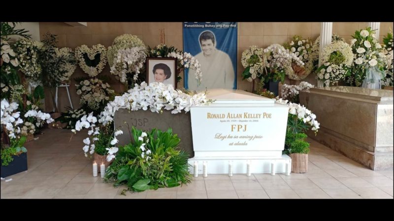 Susan Roces naihatid na sa huling hantungan