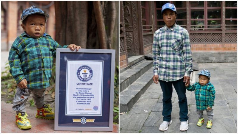 17-anyos na Nepalese itinanghal ng Guinness bilang “shortest teenager living”