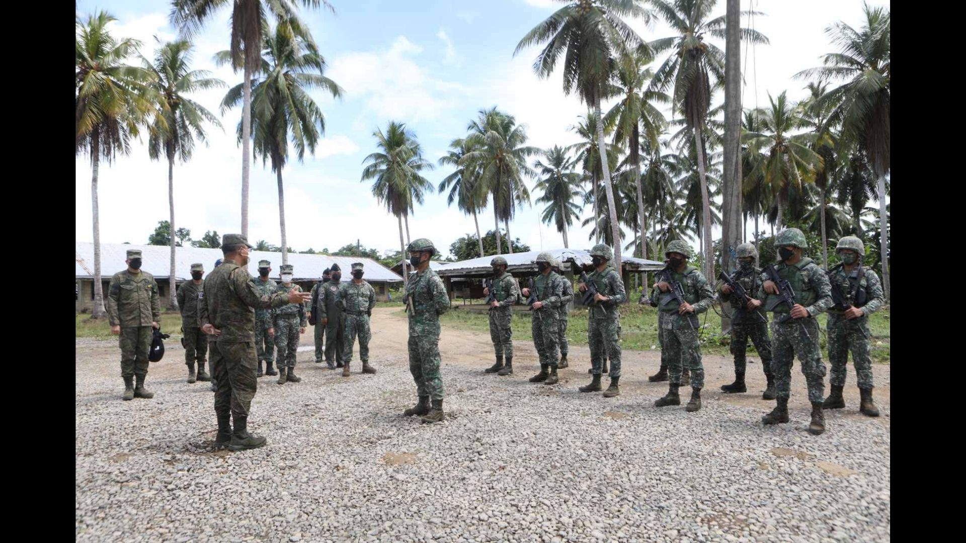 Pinakamalayong detachment ng AFP sa Palawan binisita ni Chief of Staff Centino