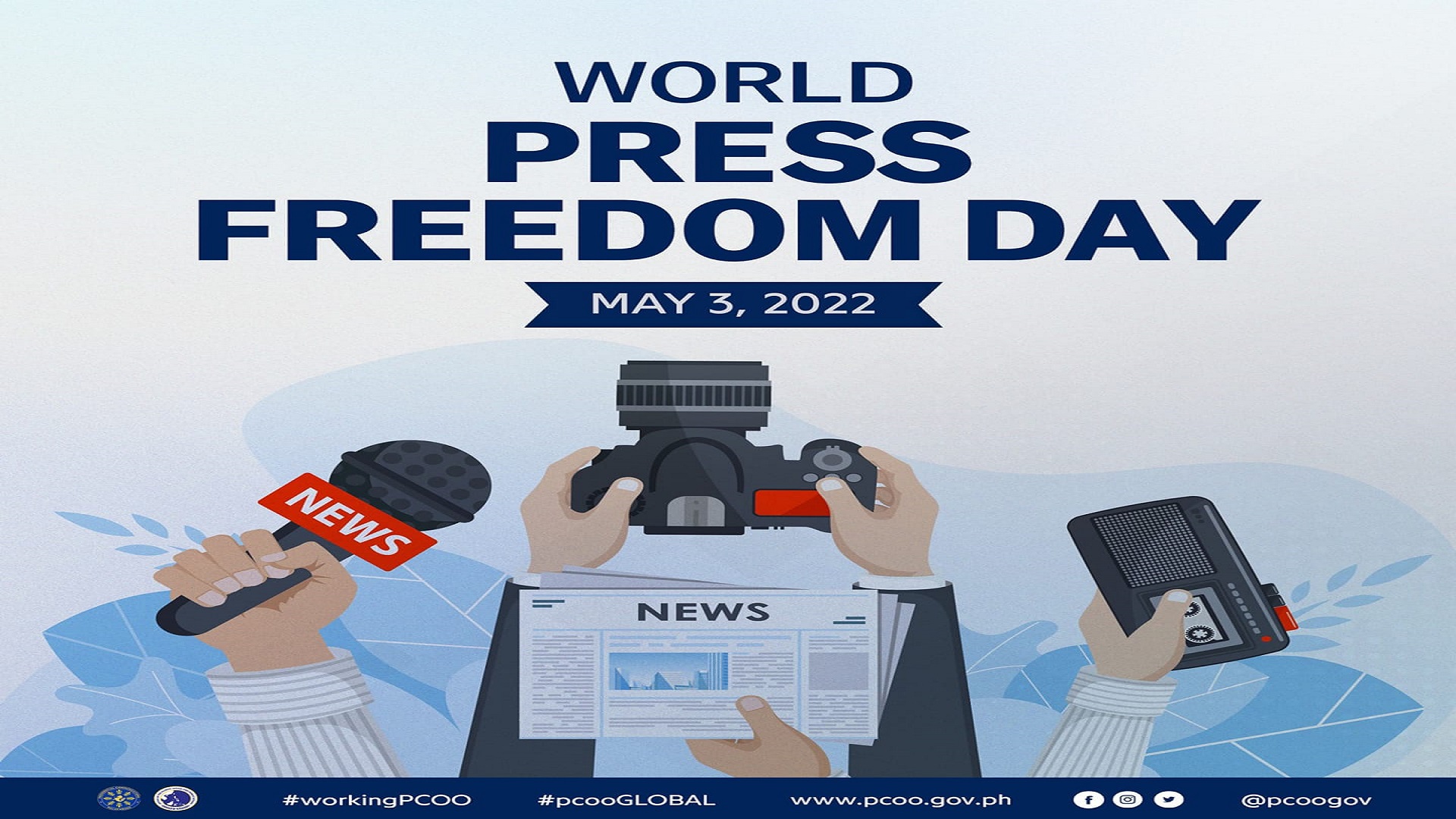 PCOO nakiisa sa paggunita ng World Press Freedom Day