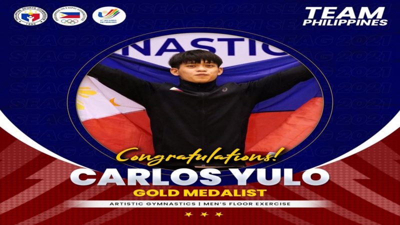 Carlos Yulo nakuha ang ikalawang gintong medalya sa SEA Games