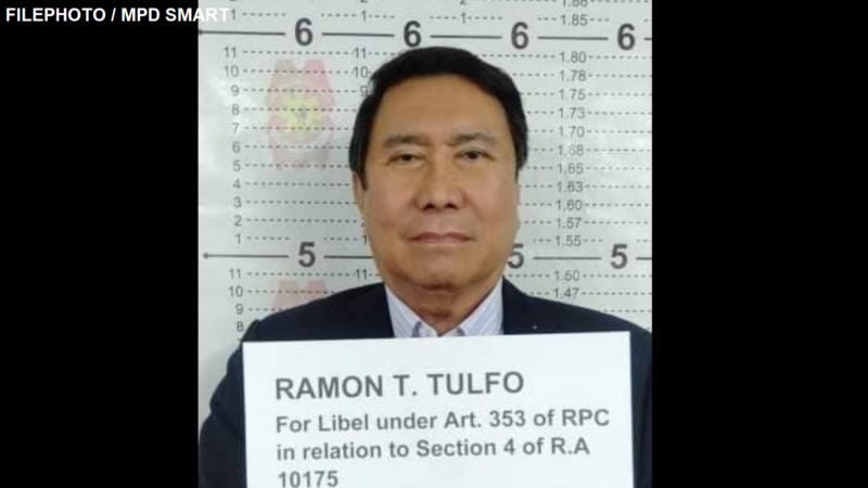 Ramon Tulfo nagpalipas ng magdamag sa MPD-Smart sa Manila City Hall