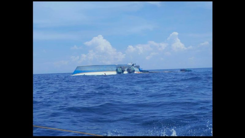 4 patay, 1 pa ang nawawala sa pagtaob ng bangka sa Bataan