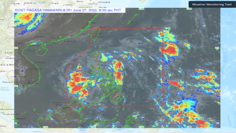 Visayas at malaking bahagi ng Luzon uulanin dahil sa LPA