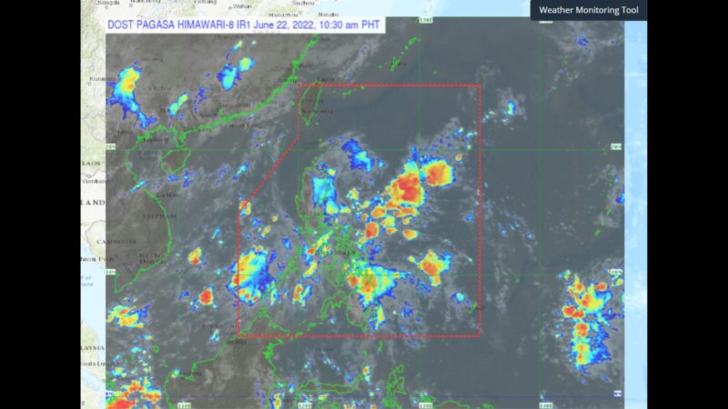 LPA sa Palawan magpapaulan sa ilang bahagi ng bansa