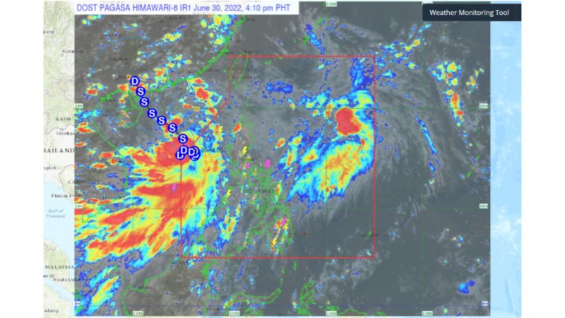 LPA sa Northern Luzon isa nang ganap na bagyo, pinangalanang Domeng ng PAGASA