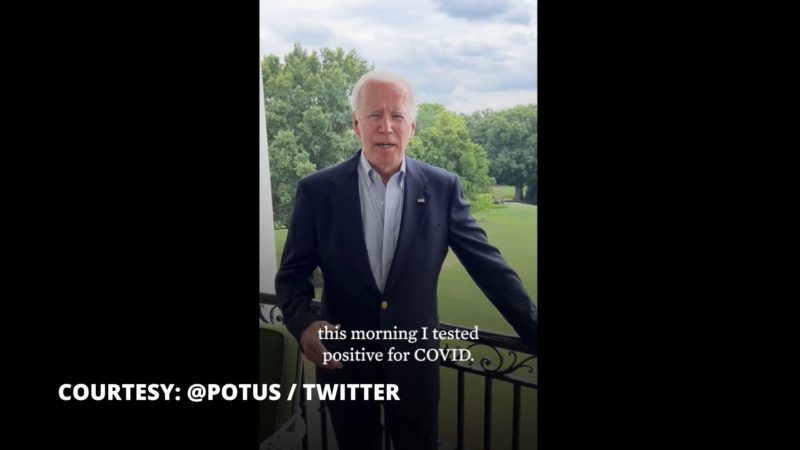 US Pres. Joe Biden nagpositibo sa COVID-19