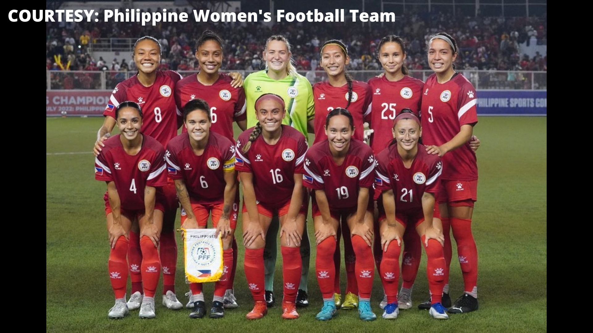 Unang kampeonato nasungkit ng Philippine Women’s Football Team