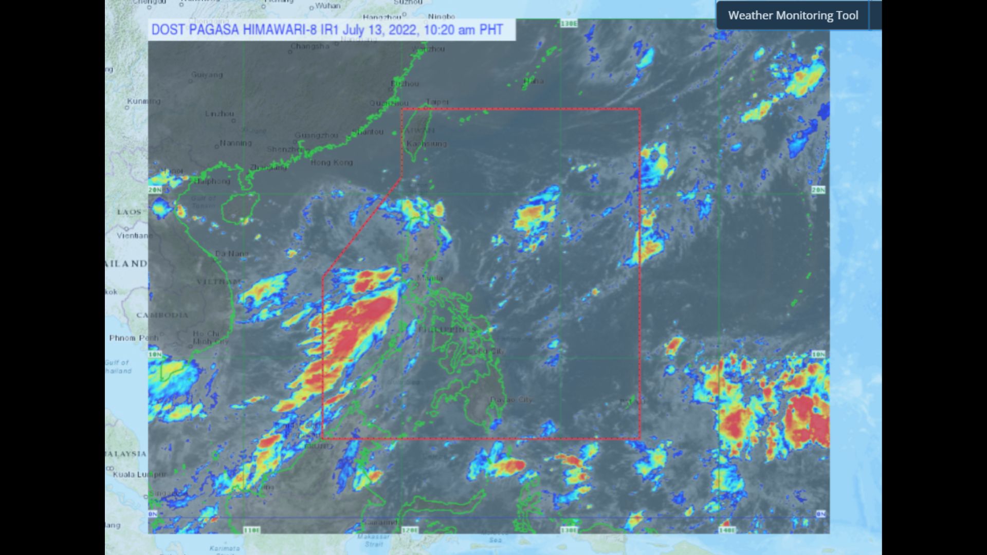 LPA, Habagat magpapaulan sa maraming lugar sa Luzon