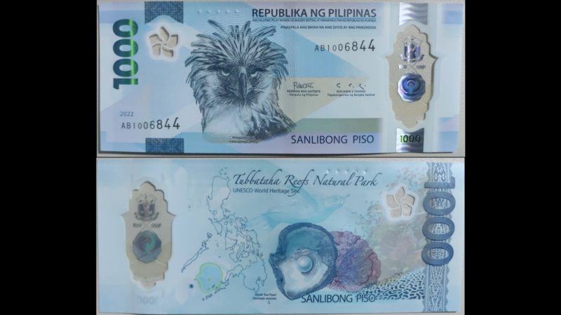 Sen. Pimentel sinabing hindi praktikal ang bagong P1,000 Polymer notes na inilabas ng BSP