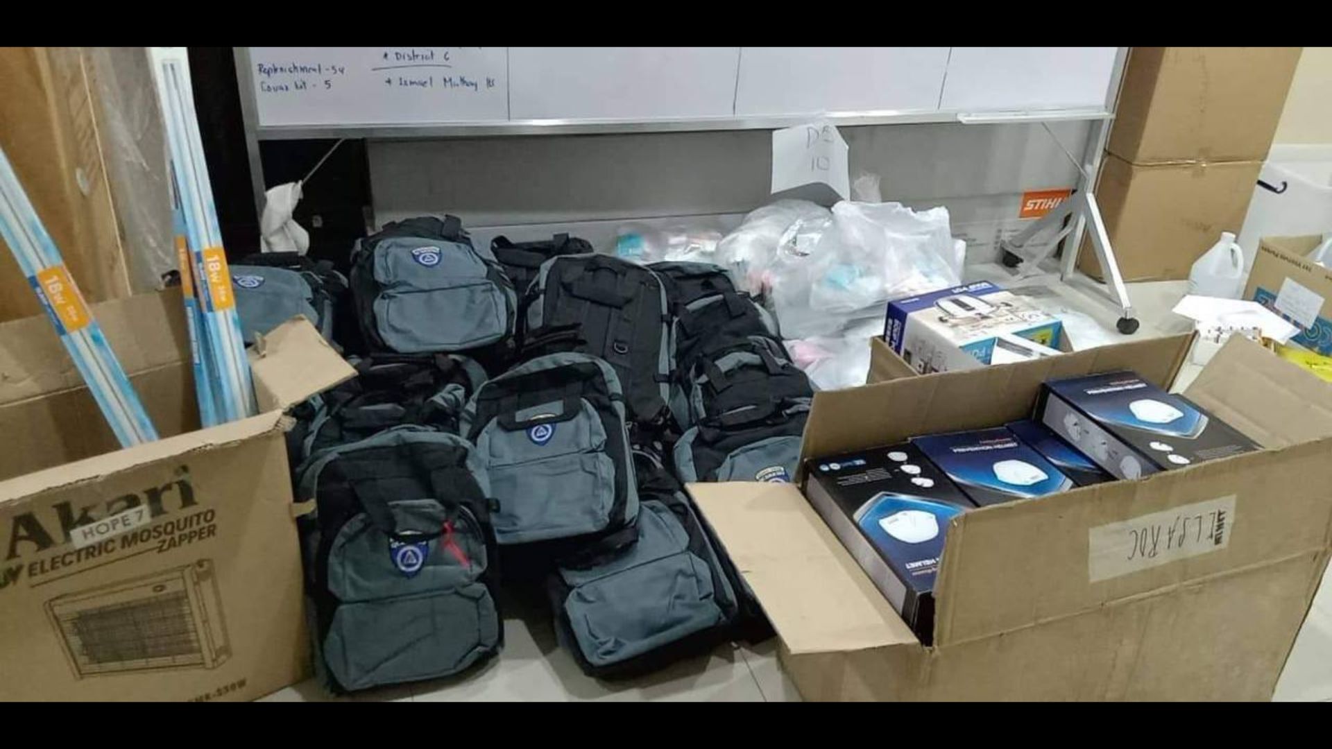 QC LGU magpapadala ng tents, first aid kits, hygiene kits, at COVID kits sa ViIgan at Abra