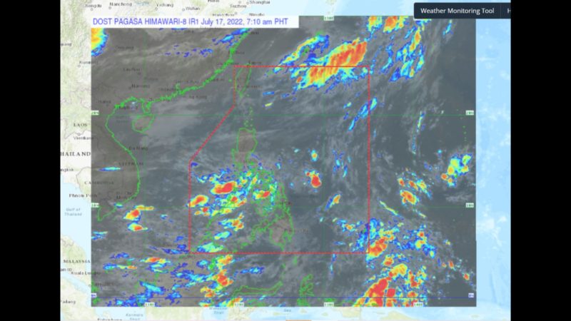 Western section ng bansa apektado ng Habagat – PAGASA